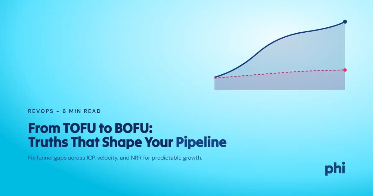 From TOFU to BOFU: Subtle Truths That Shape Your Pipeline
