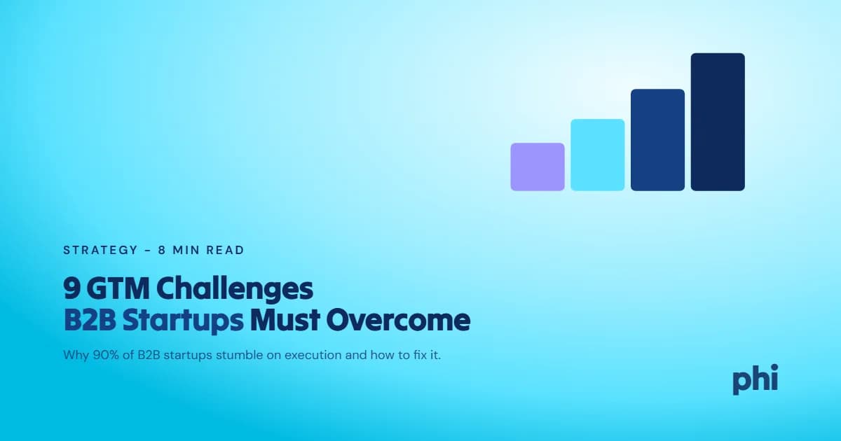 Common Pitfalls in Go-to-Market Execution for B2B Startups