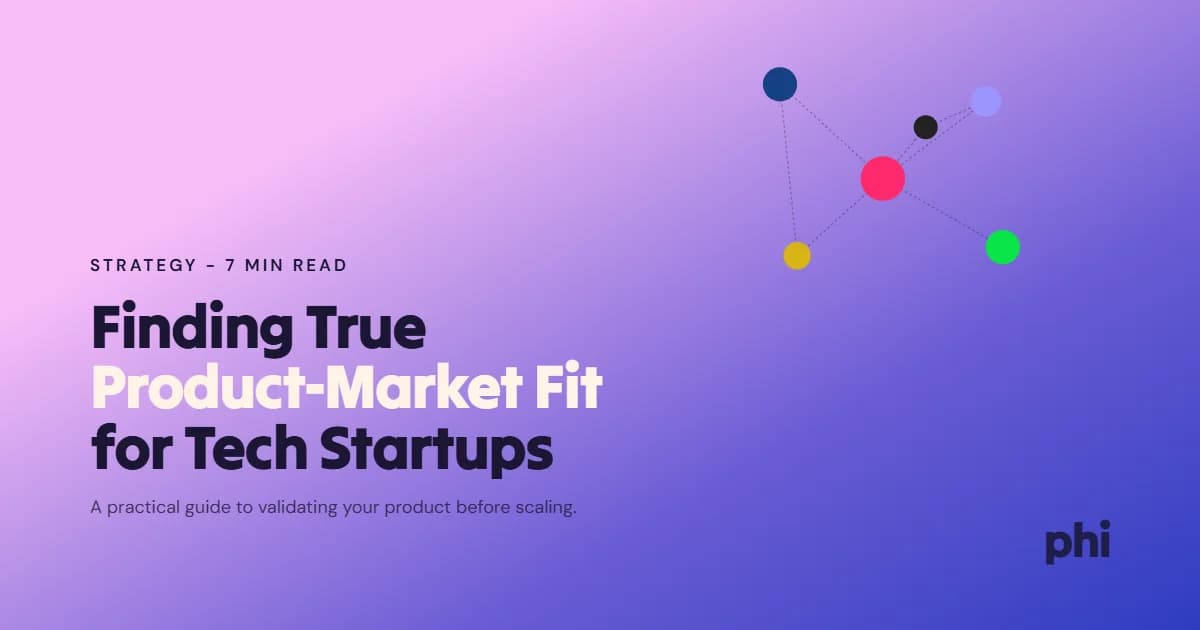 Product-Market Fit Consulting: How to Get There Faster