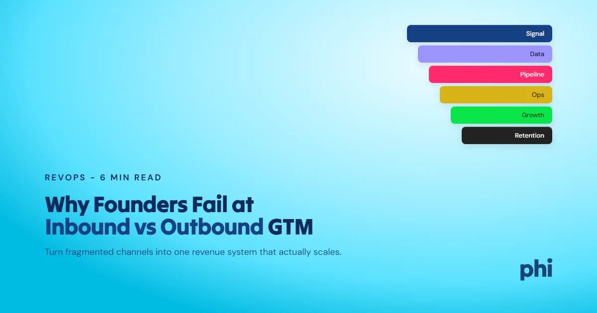 Inbound vs Outbound: Why Founders Fail to Strike the GTM Balance