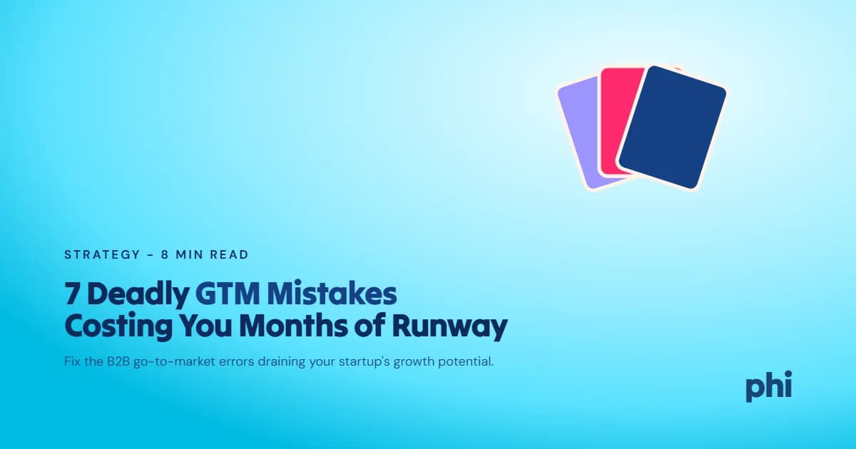 7 Deadly Mistakes in B2B Go-to-Market Strategy (And How to Fix Them In 2026)