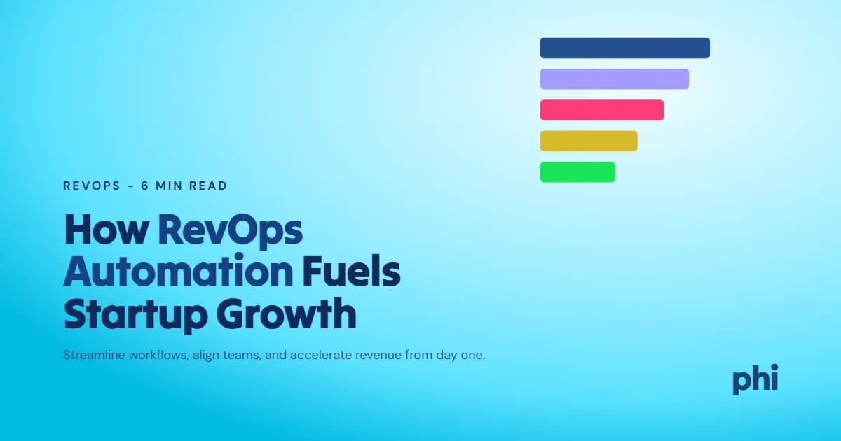 The Role of RevOps Automation in Growth Strategies for Startups