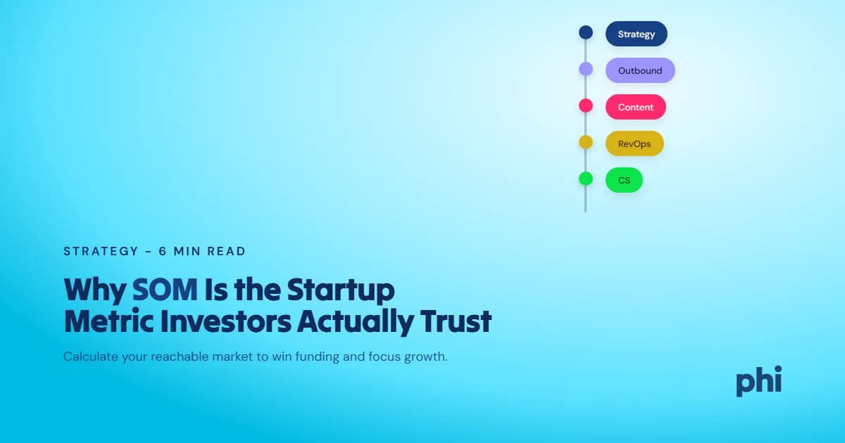 Service Obtainable Market (SOM) for Startups: Why It Matters and How to Leverage It